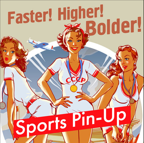 Sports Pin-Up