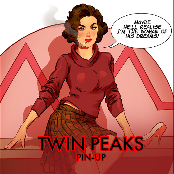 Twin Peaks Pin-Up