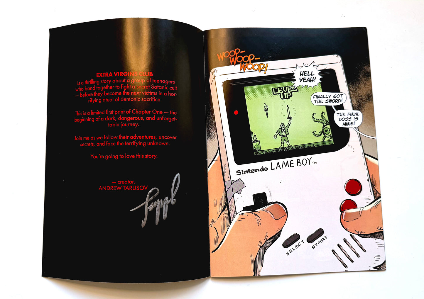 Extra Virgins Club — Chapter 1 (Signed & Numbered Print Edition)