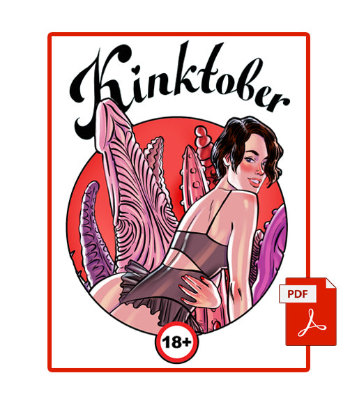 Kinktober 2020 Phone Wallpapers and PDF book