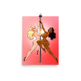 Kinktober 2021 NSFW Poster, Pole Dance