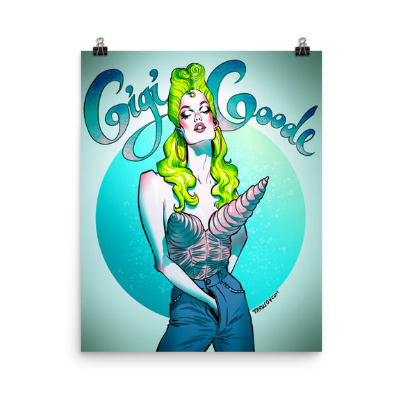 Dragsember Poster, Gigi Goode