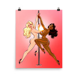 Kinktober 2021 NSFW Poster, Pole Dance