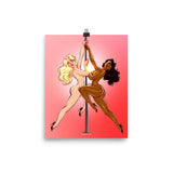 Kinktober 2021 NSFW Poster, Pole Dance