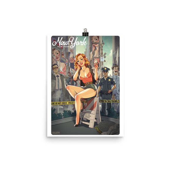 New York, American Calendar, Poster