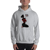 6 of clubs (Silhouette), Kinky Cards, Hooded Sweatshirt