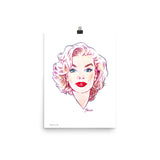 Marilyn Monroe, Hollywood Icons, Poster