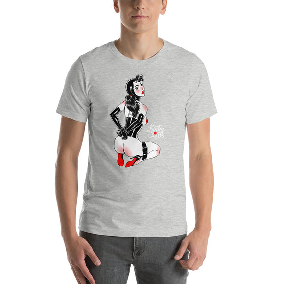 6 of diamonds, Kinky Cards, Short-Sleeve Unisex T-Shirt