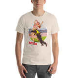 England, Football Pin-Up, Short-Sleeve Unisex T-Shirt