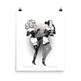 Corset, KinkTober Premium Matte vertical posters