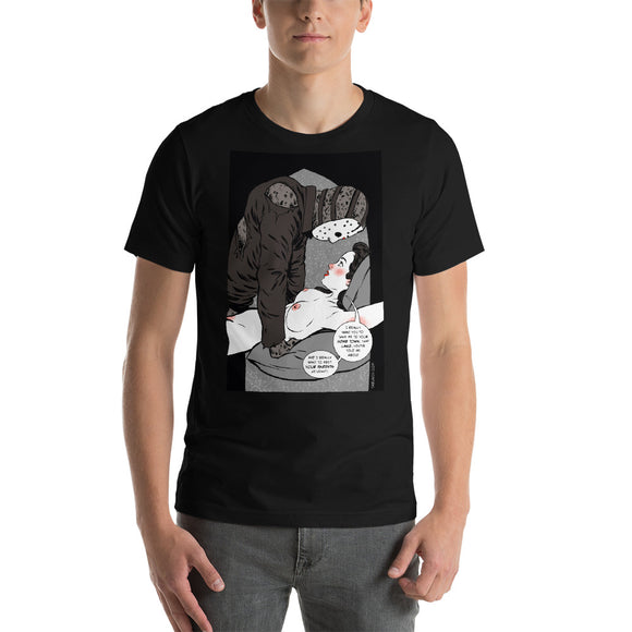 Jason Voorhees, Erotic Gothic, Short-Sleeve Unisex T-Shirt