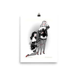 Maid, KinkTober Premium Matte vertical posters