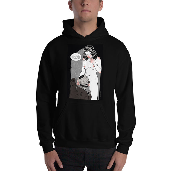 Invisible Man, Erotic Gothic, Hooded Sweatshirt