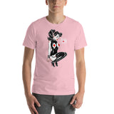 King of diamonds, Kinky Cards, Short-Sleeve Unisex T-Shirt