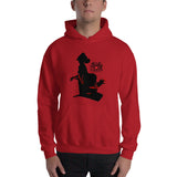 7 of clubs (Silhouette), Kinky Cards, Hooded Sweatshirt