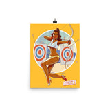 Archery, Brazil Olympics, Poster