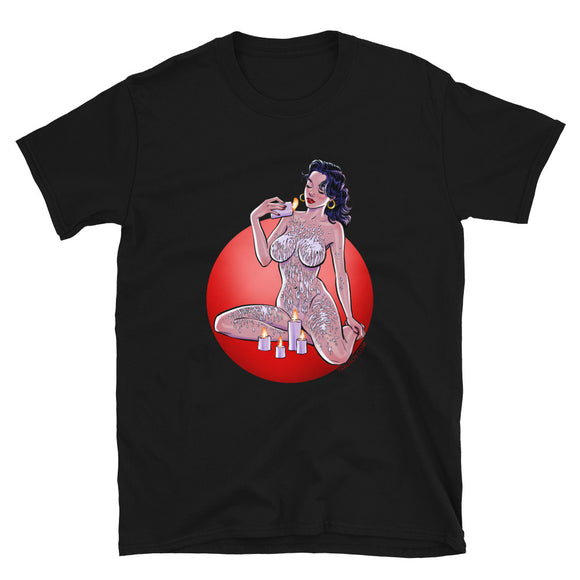 Candles, KinkTober 2020, Short-Sleeve Unisex T-Shirt