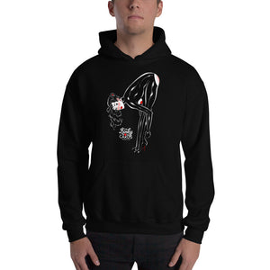 Queen of diamonds, Kinky Cards, Hooded Sweatshirt