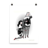 Maid, KinkTober Premium Matte vertical posters