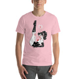 8 of diamonds, Kinky Cards, Short-Sleeve Unisex T-Shirt