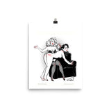 Spanking, KinkTober Premium Matte vertical posters