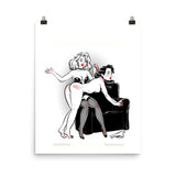 Spanking, KinkTober Premium Matte vertical posters