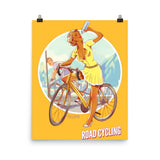 Road Cycling, Brazil Olympics, Poster