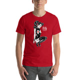 King of diamonds, Kinky Cards, Short-Sleeve Unisex T-Shirt