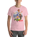 Argentina, Football Pin-Up, Short-Sleeve Unisex T-Shirt