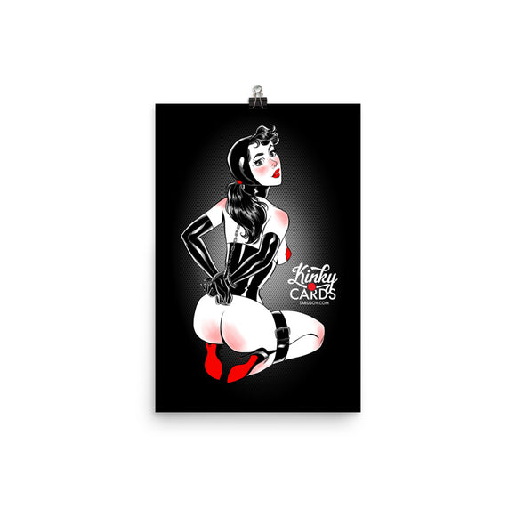 6 of diamonds, Kinky Cards, Poster