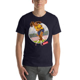 Brazil, Football Pin-Up, Short-Sleeve Unisex T-Shirt