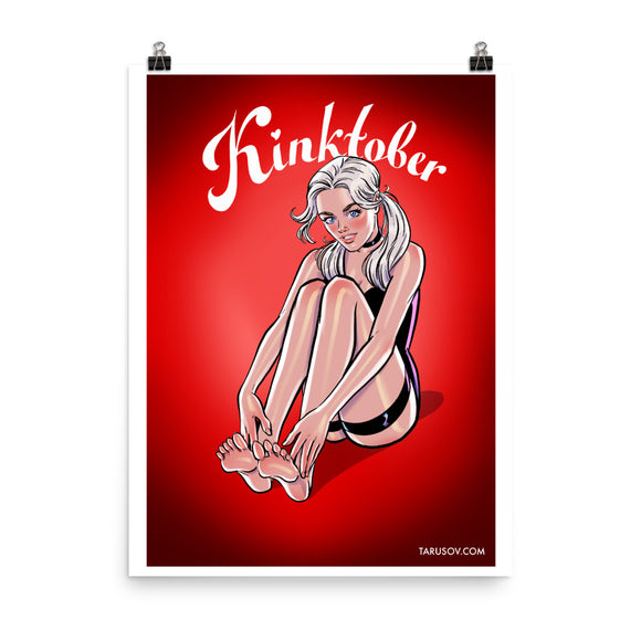 Foot Fetish, KinkTober 2020, Poster