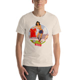 Spain, Football Pin-Up, Short-Sleeve Unisex T-Shirt