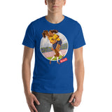 Brazil, Football Pin-Up, Short-Sleeve Unisex T-Shirt