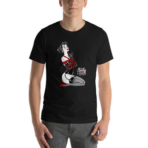 6 of clubs, Kinky Cards, Short-Sleeve Unisex T-Shirt