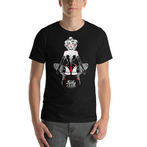 King of hearts, Kinky Cards, Short-Sleeve Unisex T-Shirt