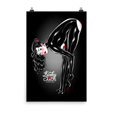 Queen of diamonds, Kinky Cards, Poster