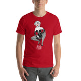 Jack of hearts, Kinky Cards, Short-Sleeve Unisex T-Shirt