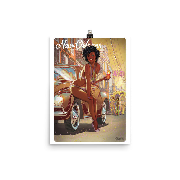 New Orleans, American Calendar, Poster