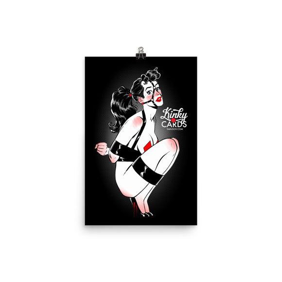 4 of diamonds, Kinky Cards, Poster