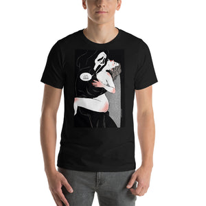 Scream, Erotic Gothic, Short-Sleeve Unisex T-Shirt