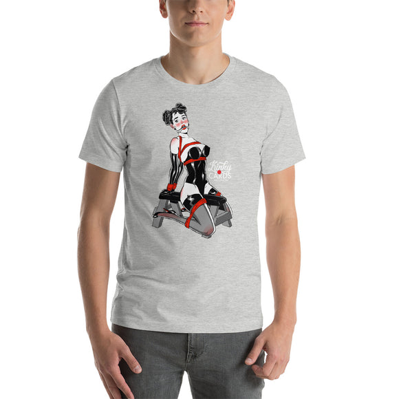 4 of clubs, Kinky Cards, Short-Sleeve Unisex T-Shirt