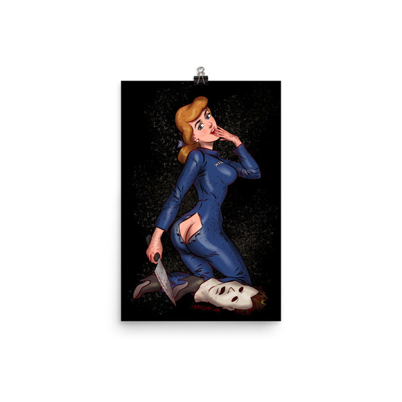 Michael Meyers from Halloween - Cinderella, Maniac Princesses, Poster