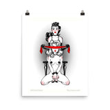 Blindfold, KinkTober Premium Matte vertical posters