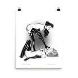 Heels, KinkTober Premium Matte vertical posters