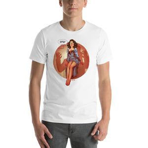 Maddy Ferguson, Twin Peaks Pin-Up, Short-Sleeve Unisex T-Shirt