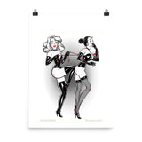 Corset, KinkTober Premium Matte vertical posters