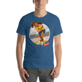 Brazil, Football Pin-Up, Short-Sleeve Unisex T-Shirt