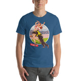 England, Football Pin-Up, Short-Sleeve Unisex T-Shirt