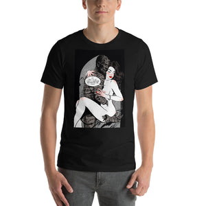 Mummy, Erotic Gothic, Short-Sleeve Unisex T-Shirt